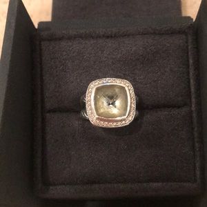 David Yurman Albion Split Shank Prasiolite